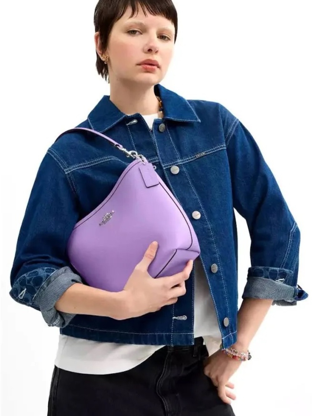 Coach City Bucket Bag with Silver Hardware - Picture 3 of 8